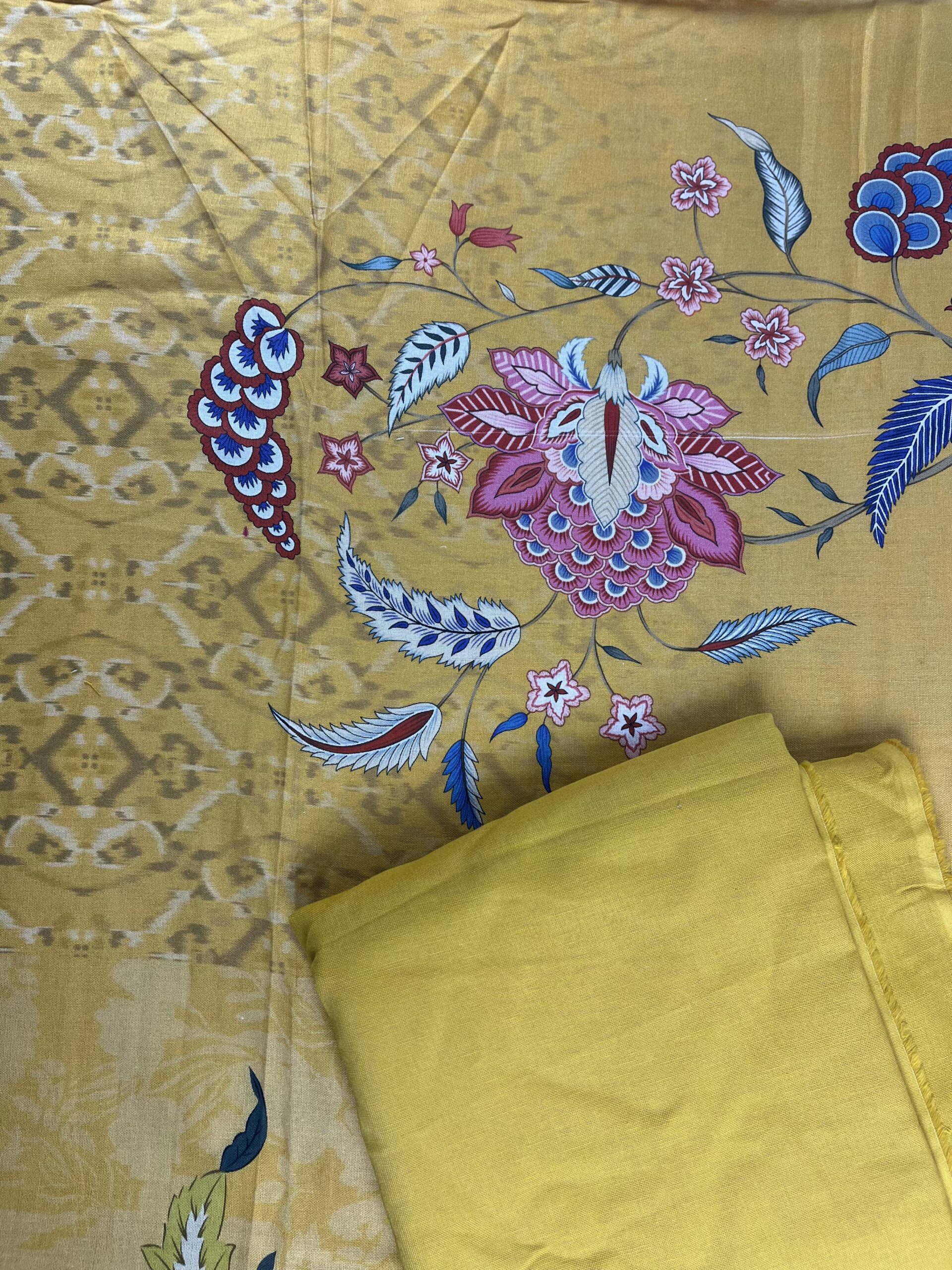 khaddar Unstitch 2 piece - Image 2