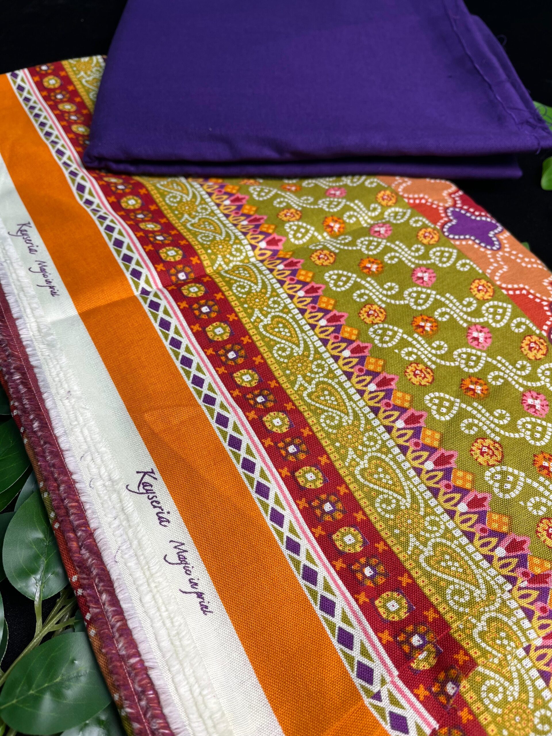 khaddar Unstitch 2 piece - Image 3