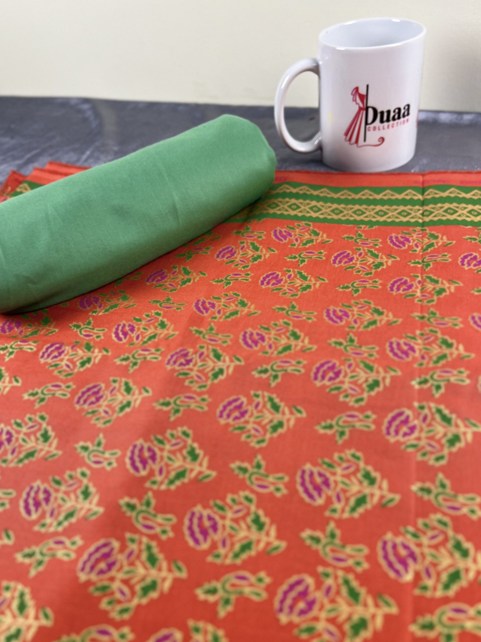 khaddar Unstitch 2 piece - Image 3